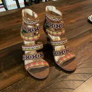 Jessica Simpson wedge heels